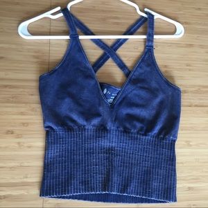 FREE PEOPLE MOVEMENT GOOD KARMA CROP TOP BRALETTE